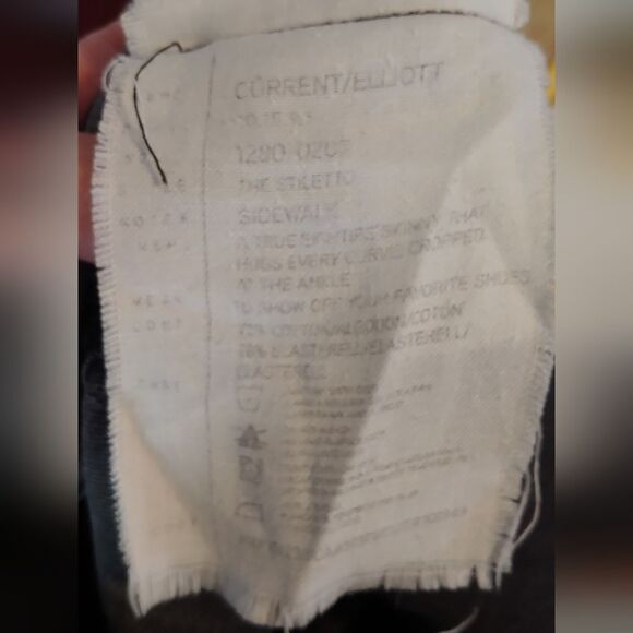 Current Elliot Gray Skinny Jeans-The Stiletto - Picture 7 of 8